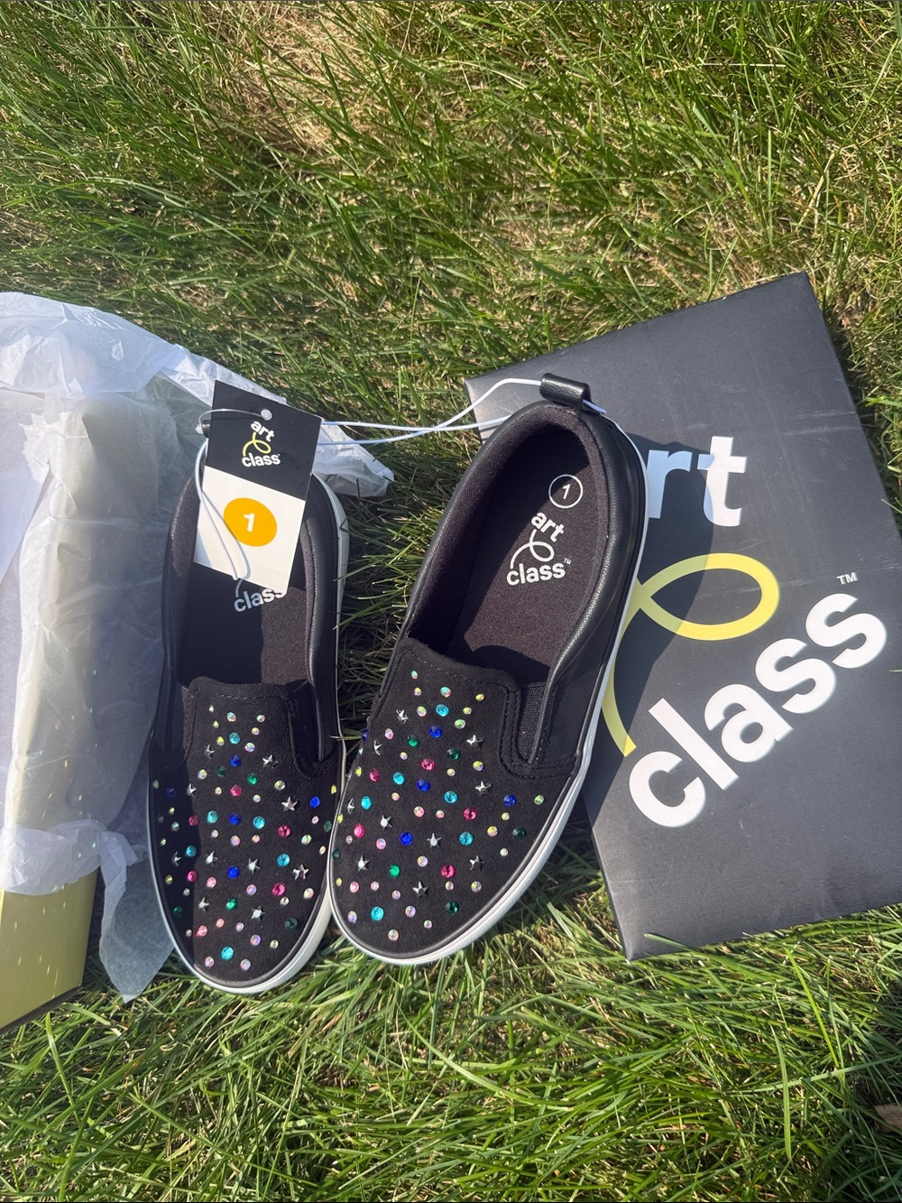 Art class kids sneakers
